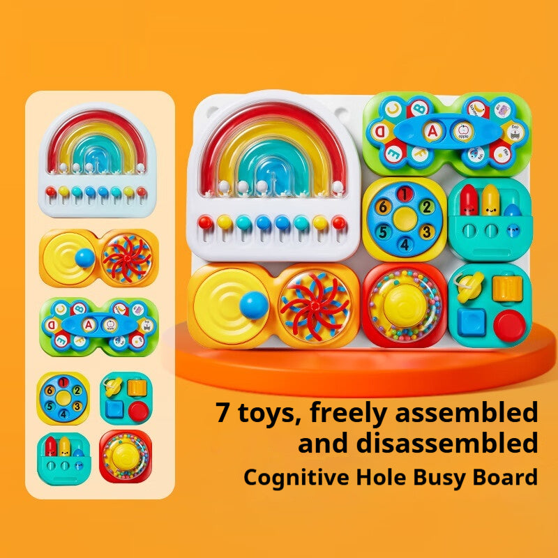 Busy Board Educational Toy - Lock Opening Learning Board