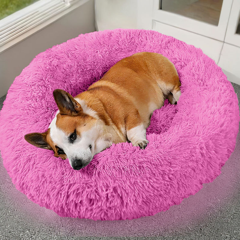 Premium Soft Fleece Pet Bed - Cozy Nest for Dogs & Cats