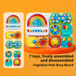 Busy Board Educational Toy - Lock Opening Learning Board 1