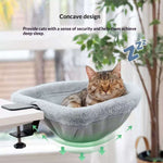 Folding Computer Desk Cat Bed - 2-in-1 Workspace & Pet Bed 3