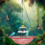 Solar Bird Bath Fountain Feeder - Eco-Friendly Garden 15