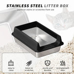 Stainless Steel Cat Litter Box 10