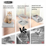 Stainless Steel Cat Litter Box 4