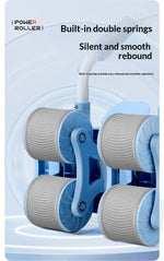 Automatic Rebound Plank-Crunch 2-in-1 Ab Wheel 15