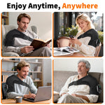 Electric-heated Shoulder Warmer With Vibration Massage And Heating Function For The Neck 2
