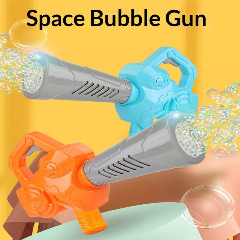 Electric Gatling Bubble Gun - Kids Handheld Bubble Maker