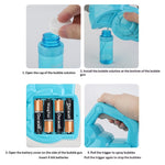 Electric Gatling Bubble Gun - Kids Handheld Bubble Maker 2