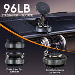 Magnetic Car Phone Mount - 360° MagSafe Compatible 4