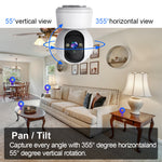 Smart HD Pan-Tilt Security Camera - Home Surveillance 2
