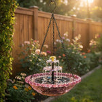 Solar Bird Bath Fountain Feeder - Eco-Friendly Garden 5