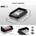Stainless Steel Cat Litter Box 2