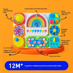 Busy Board Educational Toy - Lock Opening Learning Board 8