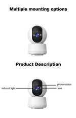 Smart HD Pan-Tilt Security Camera - Home Surveillance 17