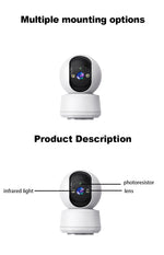 Smart HD Pan-Tilt Security Camera - Home Surveillance 16