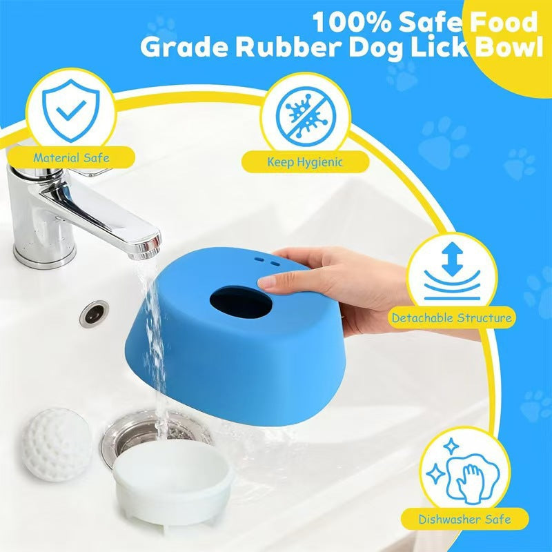 Pet Slow Feeder Anti-Choking Dog Lick Bowl