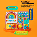 Busy Board Educational Toy - Lock Opening Learning Board 9