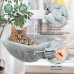 Folding Computer Desk Cat Bed - 2-in-1 Workspace & Pet Bed 12