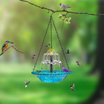 Solar Bird Bath Fountain Feeder - Eco-Friendly Garden 13
