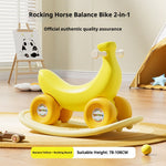 Cartoon Ride-On Balance Bike Toy - Multifunctional Kids 7