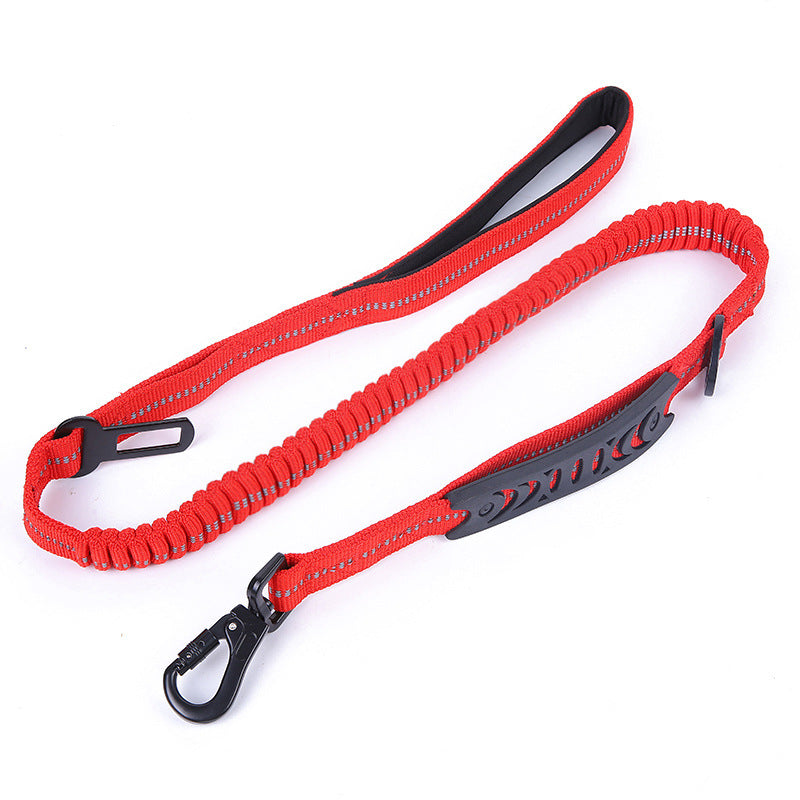 Elastic Extendable Reflective Dog Leash - Safe & Secure