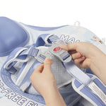 Anti-Rollover Baby Swim Ring with Sunshade | Mambobaby 3