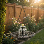 Solar Bird Bath Fountain Feeder - Eco-Friendly Garden 7
